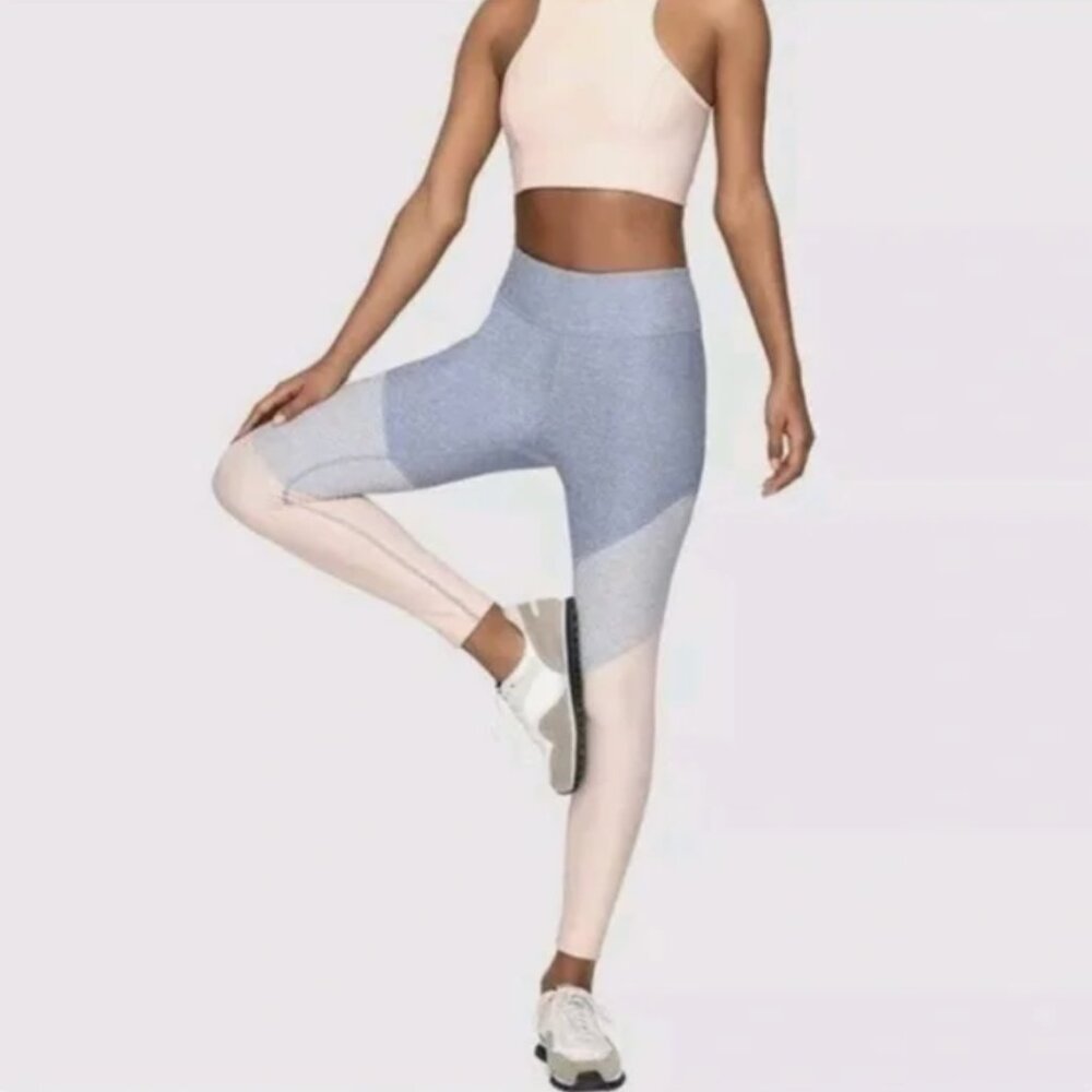 Outdoor Voices Color Block 7/8 Leggings
